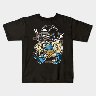 Angry football player Kids T-Shirt